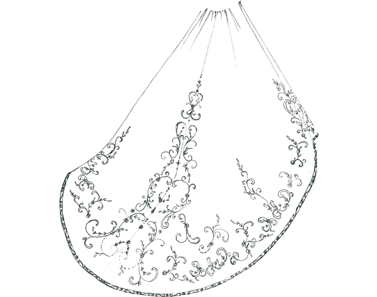 Temple Ready Modest Back Skirt