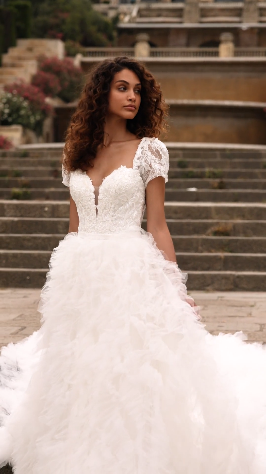 ValStefani LOLA Lavish Sweetheart Mermaid with Detachable Short Sleeves and Optional Overskirt