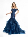 ValStefani 3795RB navy and nude prom dress with sweetheart neckline and straps ValStefani 3795RB navy and nude prom dress with sweetheart neckline and straps