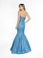 ValStefani 3751RK cute blue iridescent mikiado prom dress with open back ValStefani 3751RK cute blue iridescent mikiado prom dress with open back