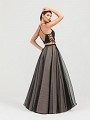 ValStefani 3414RY crisscross back two piece ball gown with lace-up sides ValStefani 3414RY crisscross back two piece ball gown with lace-up sides