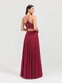 ValStefani 3402RG elegant racerback chiffon gown with cutout at back