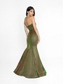 ValStefani 3751RK floor length green dress with natural waistline and horsehair trim hem ValStefani 3751RK floor length green dress with natural waistline and horsehair trim hem