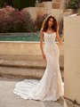 ValStefani PENELOPE Beaded Straps Soft Scoop Neck Unlined Bodice Mermaid Gown