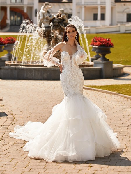 ValStefani EDINBURGH Swarovski beaded and lace wedding dresses