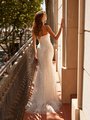 Style CINDY S2235 Eye Catching Open Back with Half Lace-Up Mermaid with Sweep Train Style CINDY S2235 Eye Catching Open Back with Half Lace-Up Mermaid with Sweep Train