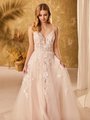Style BRIAR Beaded Straps and Double Beaded Sashes Unlined Bodice Full A-Line Gown Style BRIAR Beaded Straps and Double Beaded Sashes Unlined Bodice Full A-Line Gown