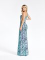 Val Stefani 3928RY side illusion inset bodice embroidered sequin one shoulder figure-flattering floor length gown Val Stefani 3928RY side illusion inset bodice embroidered sequin one shoulder figure-flattering floor length gown