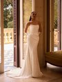 Trendy stretch satin and beaded lace two-textured mermaid wedding dress ValStefani HERA Trendy stretch satin and beaded lace two-textured mermaid wedding dress ValStefani HERA